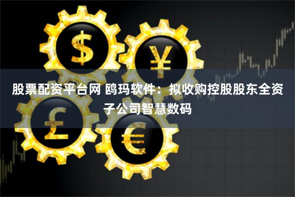 股票配资平台网 鸥玛软件：拟收购控股股东全资子公司智慧数码