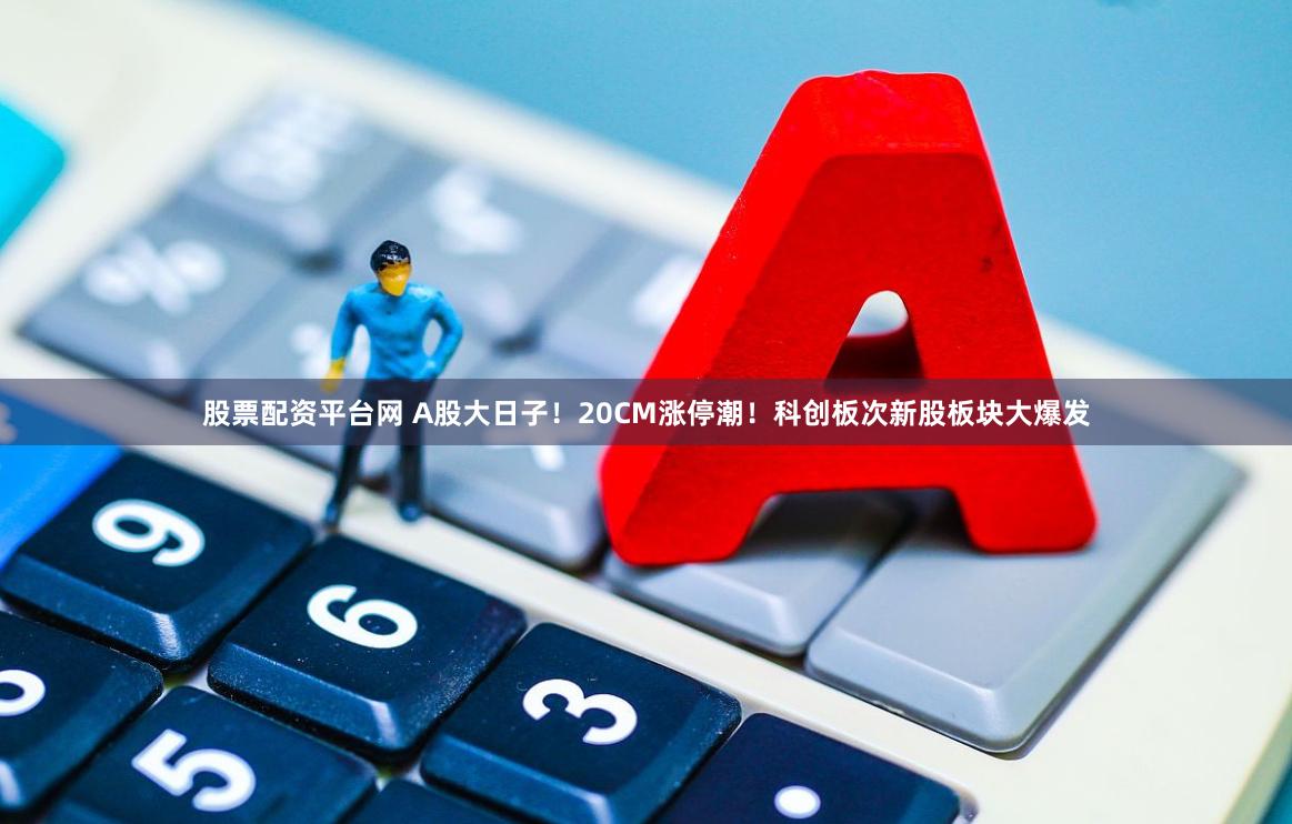股票配资平台网 A股大日子！20CM涨停潮！科创板次新股板块大爆发